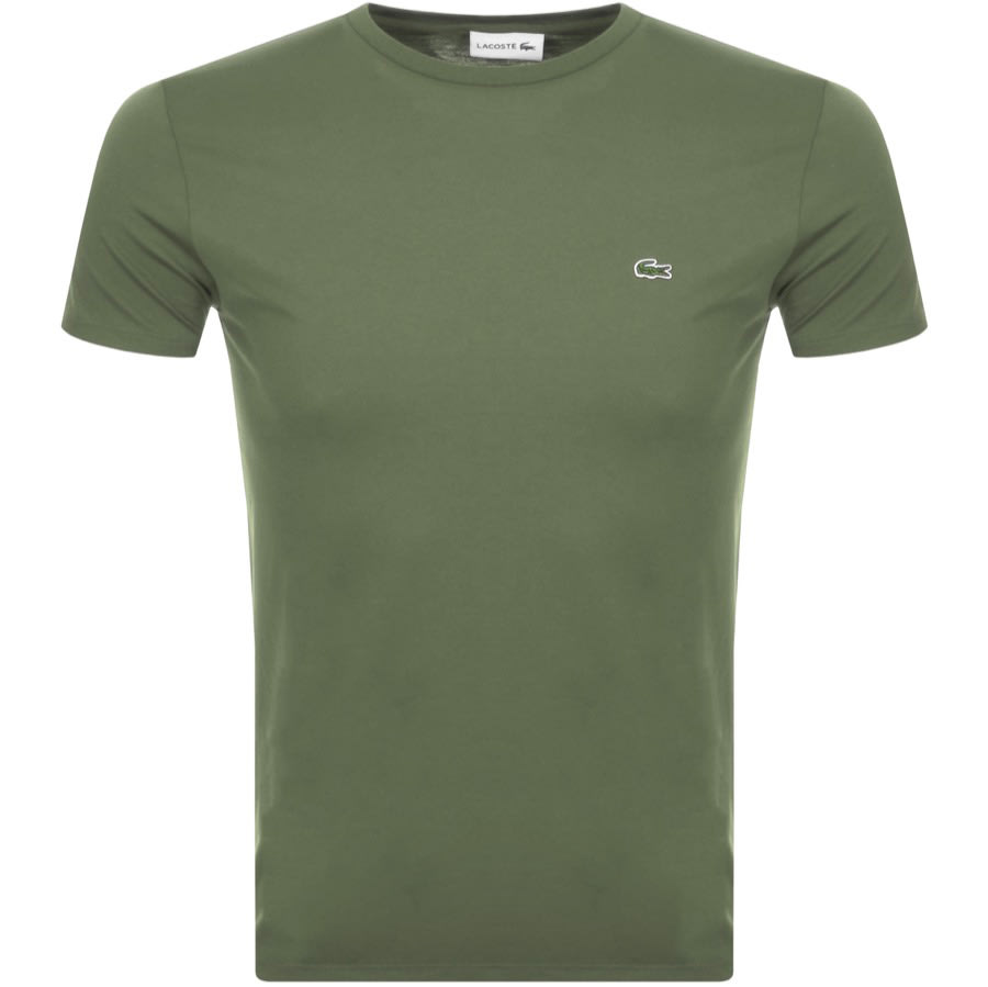 Alternative Image for ProductLacoste Crew Neck T Shirt Green1